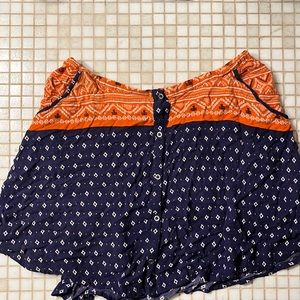 Roxy skirt w/pockets size medium